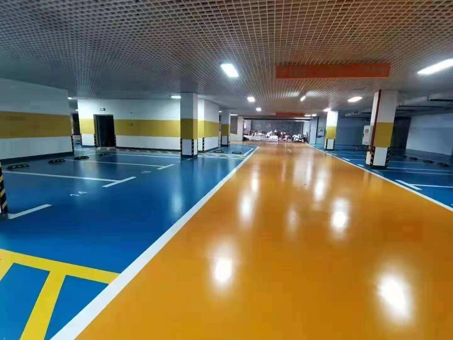 车库聚氨酯超耐磨地坪