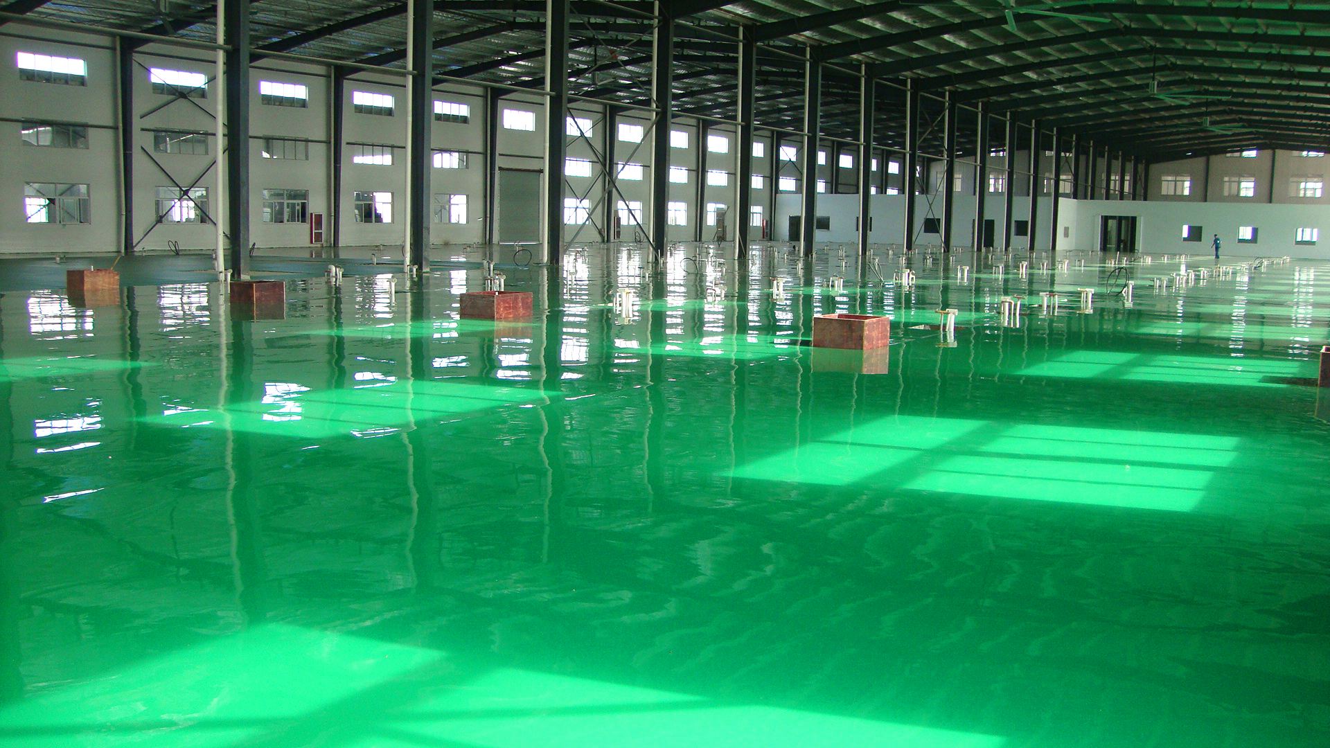 电子厂房环氧砂浆耐磨地坪
