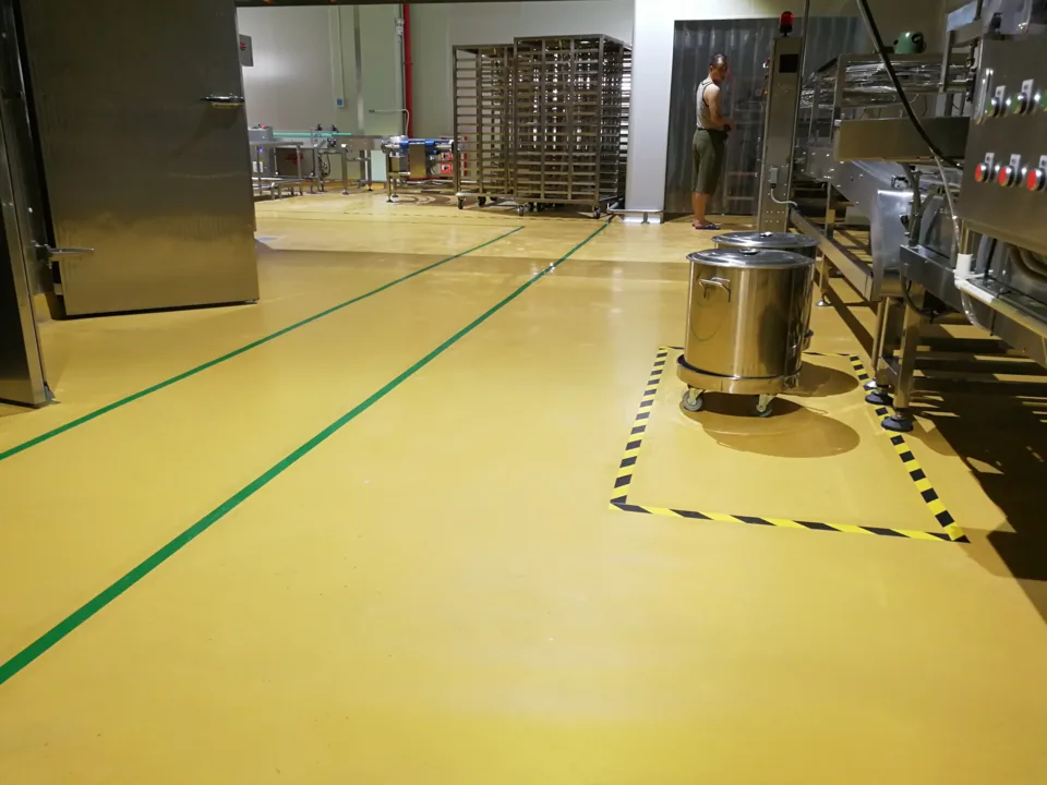 食品生产厂聚氨酯砂浆地坪