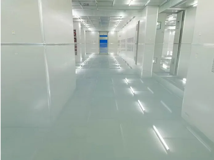 防静电自流平地坪案列