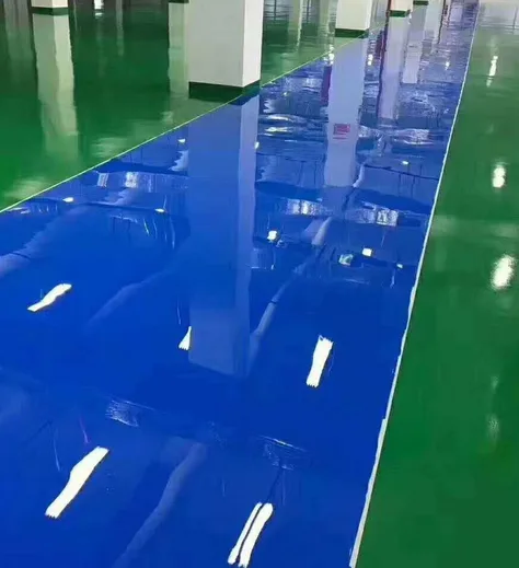 环氧地坪被油污染的处理小方法