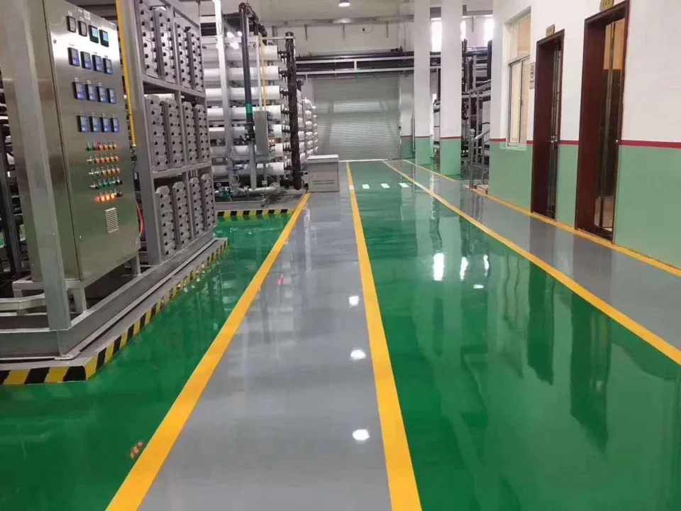 环氧防静电地坪完工案例