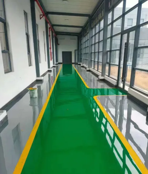 环氧地坪漆涂装粗糙的原因及解决方法